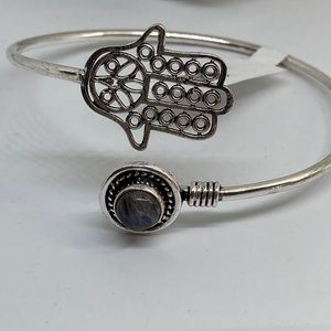 🆕Labradorite Sterling Silver Hamsa Hand